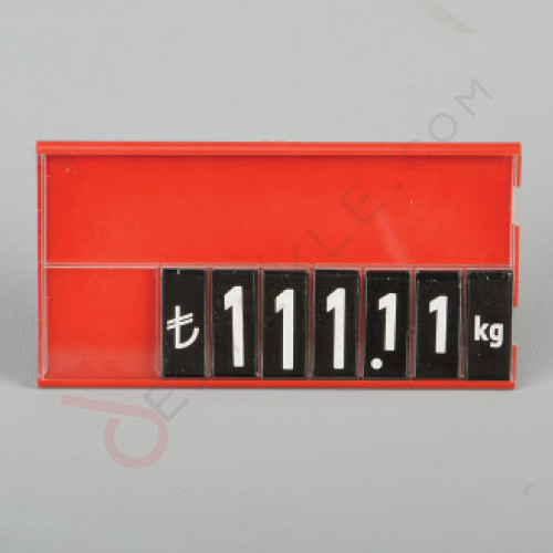 Maxi Sign Blok Kaset 7N